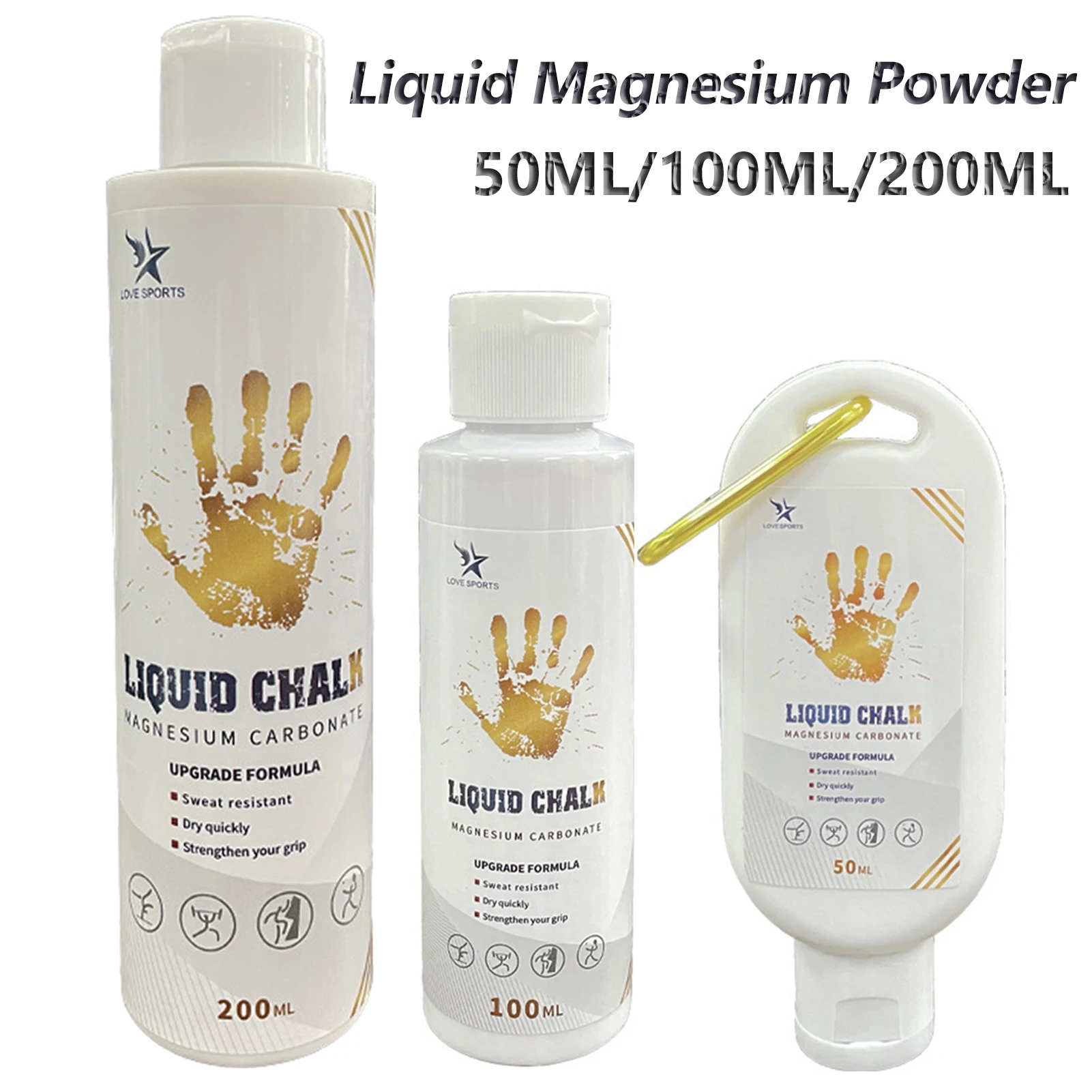 Sports Liquid Magnesium Powder for Fitness Lifting Indoor Pole Dancing Rock Climbing Gym magnesium powder