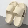Lightweight Platform Slippers Women Super Soft Non Slip Beach Flip Flops Woman Comfort Couples Indoor Slides Shower Shoes 2