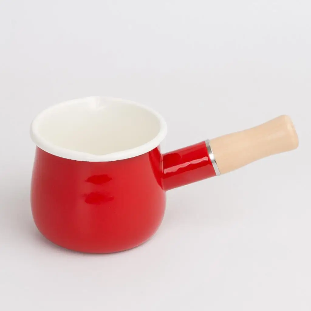 Pan SaucepanEnamel for Camping 1