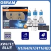 OSRAM Original XWHITE BLUE H1 H4 H7 H11 HB3 9005 Car Halogen Headlight 4000K +30% Bright Warm White Xenon Look Car Light 1