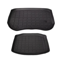 Front Rear Mat TPE Cargo Pad For Tesla Model Y/3 2023 Accessories Model 3/Y 2017-2023 3D Waterproof Tray Storage Pads Mats 6