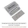 1pc Four-layer Storage Bag Door Hanging Fabric Organizer Bag For Sundries Items Underwear Socks 5