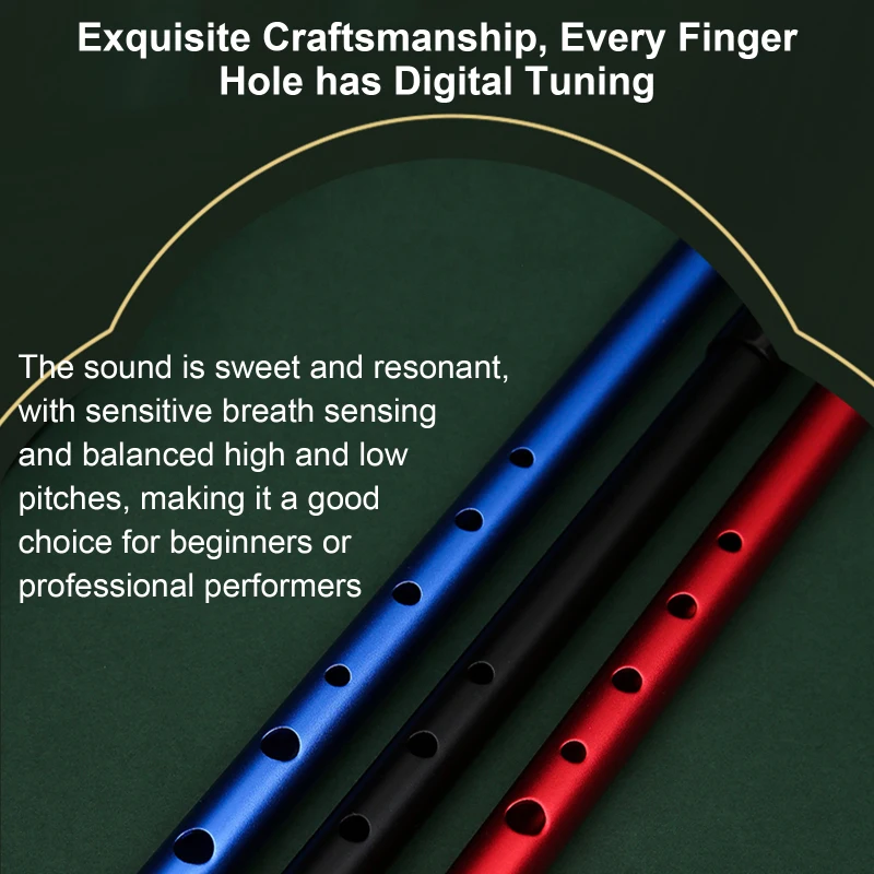 Irish Whistle C Key 6-hole Flute Penny Whistle Tin Wind Musical Instruments for Student Beginners Recorder Instrument flute instrument wind music instrument