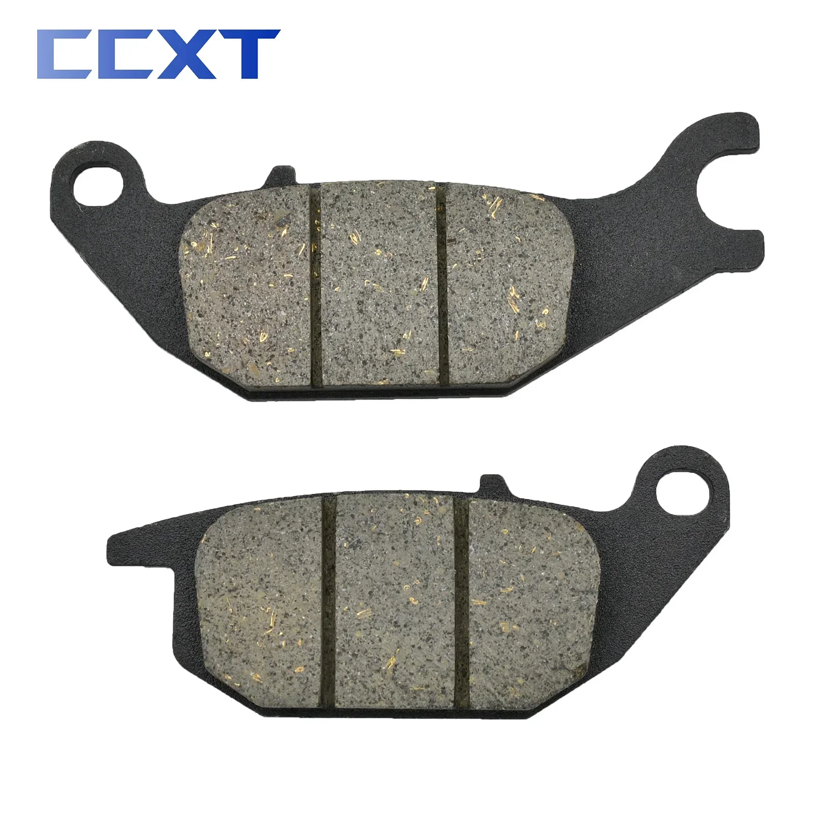 Road Passion Rear Brake Pads For Honda XL125, Varadero 125, CBR 125/150 - Semi-Metallic, FA343 Size (107x41mm & 91.5x40.5mm)
