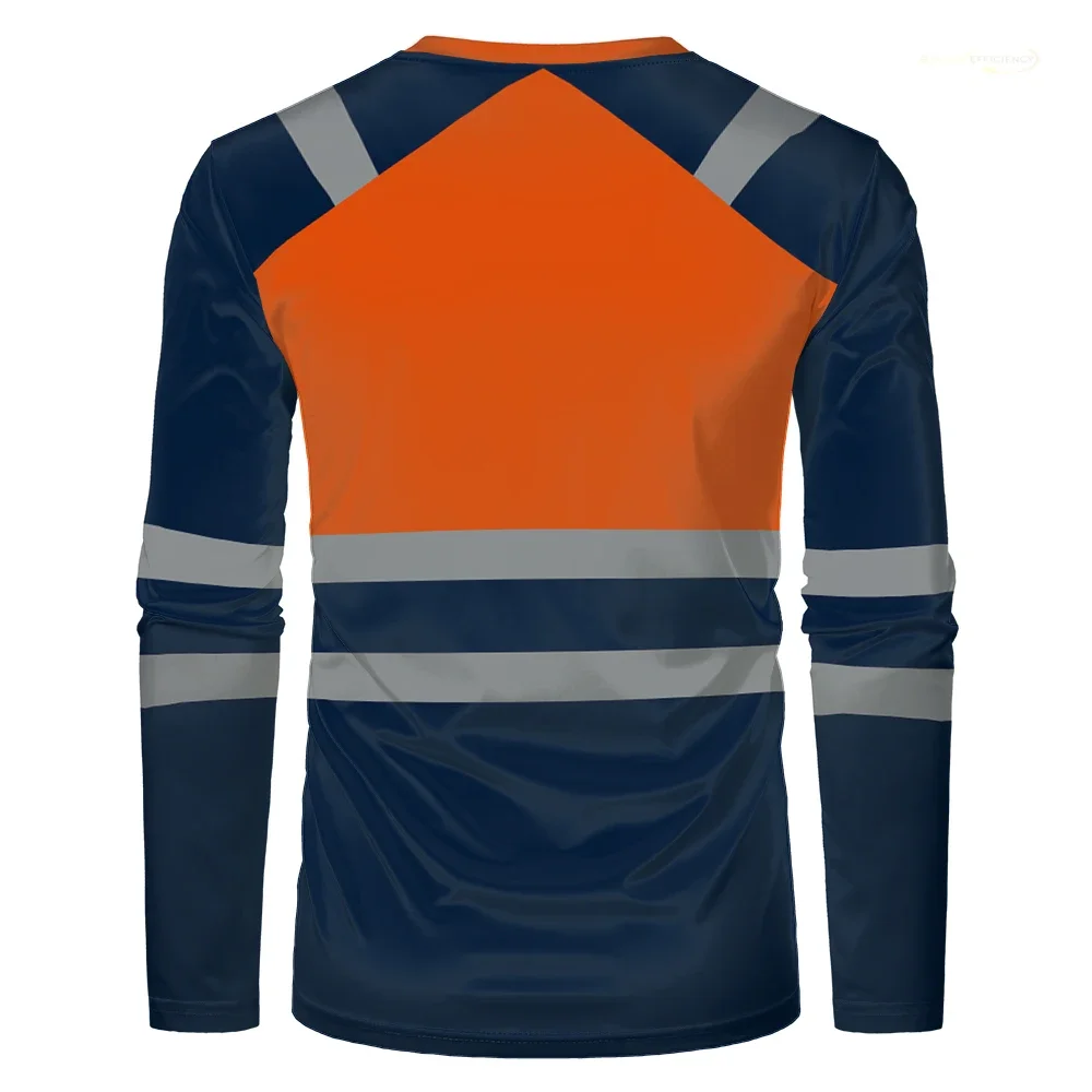 Autumn New Men's Safety Work Clothing Quick Drying Breathable