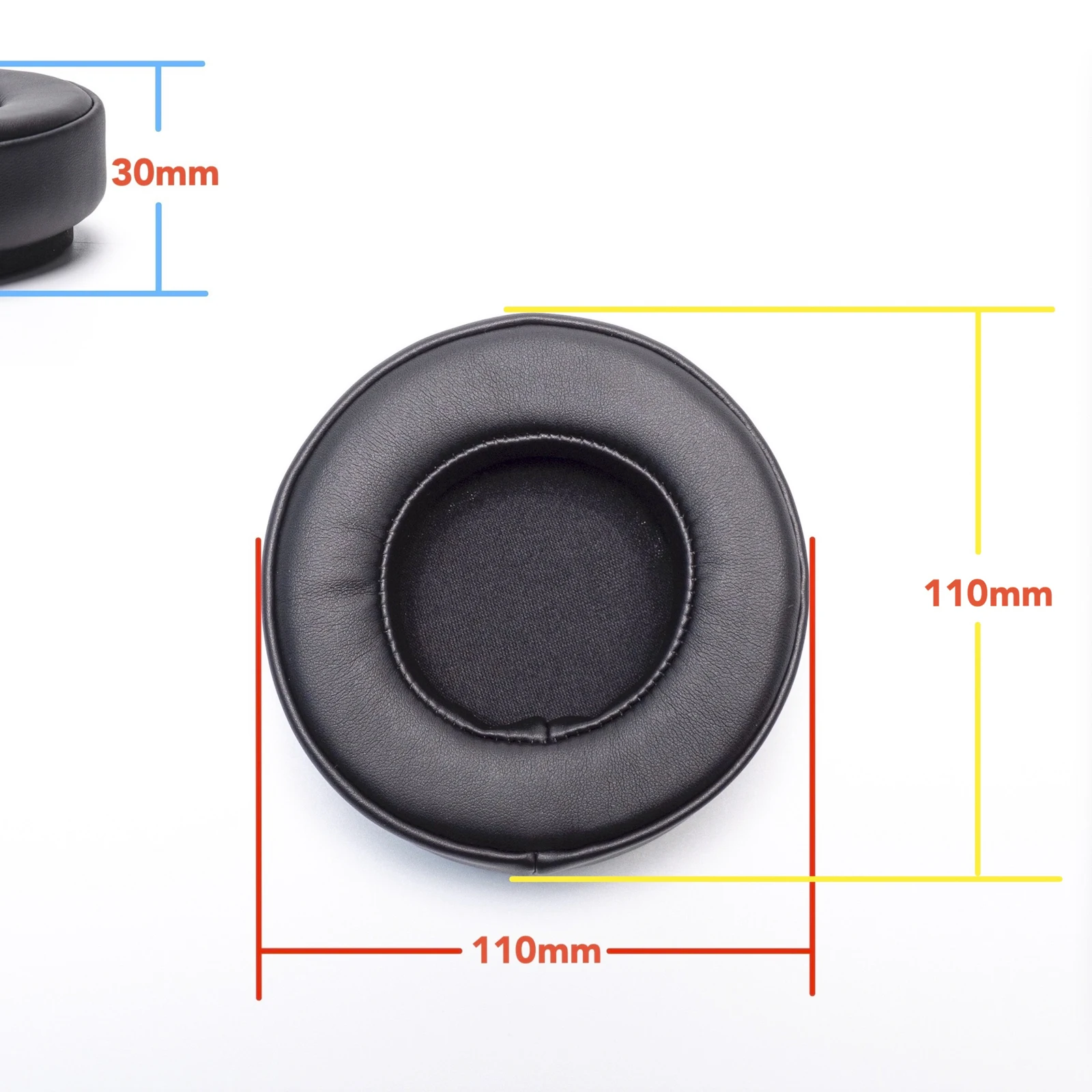 Great g Cush Capa Almofada da Orelha Espuma para Grado Rs1 Rs1x Rs2 Rs2x Rs1e Rs2e Fone de Ouvido 110 mm - Image 4