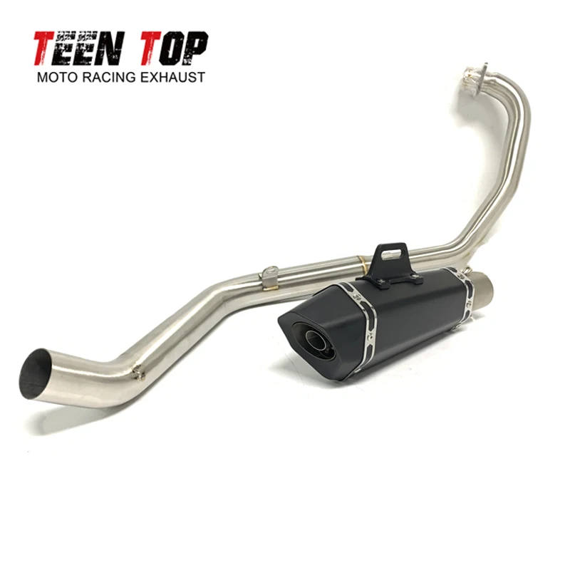 For Honda CB190R CB190X CB190F CBF190TR Exhaust System Motobike Front Link Pipe Slip On Motocycle Exhaust Muffler Escape Moto - Image 6