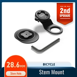 Universal Bicycle Phone Mount, Quick - Lock Handlebar Holder for Mountain and Road Bikes (Black)
