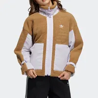 Adidas Official Authentic Originals Veste de sport chaude doublée polaire pour femme GL6407 1