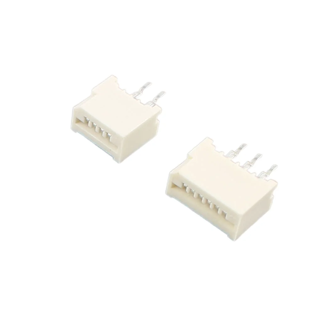 FPC FFC 1.25mm 4/6/7/8/9/10/11/12/13/14/15/16/18/20/21/22/23/24/26/28/30/32 Pin Dual Contact Straight Cable Connector 2
