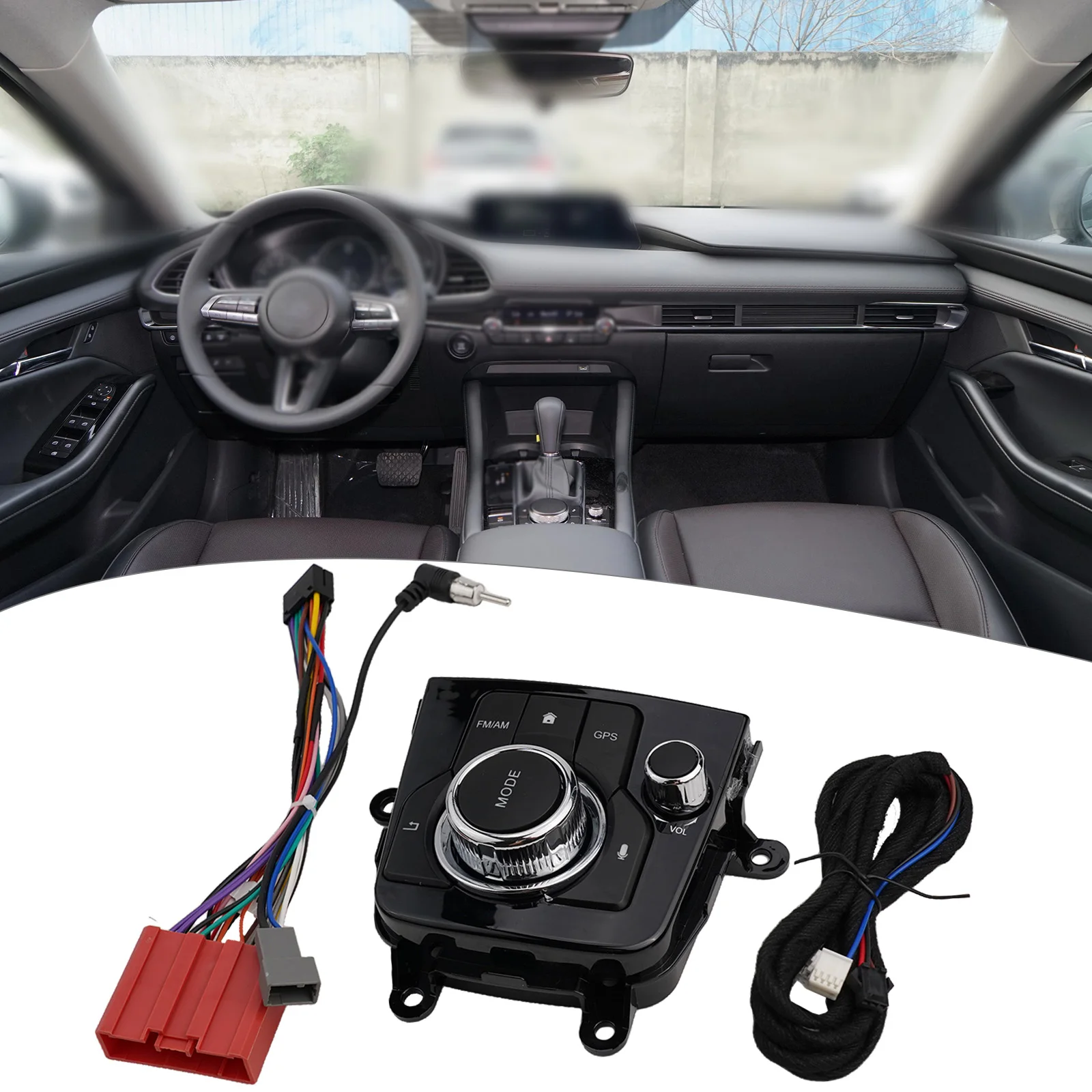 Replacement Console Control Switch for Mazda 3 & For Axela (2014 ) Part No BHN166CM0C Reliable Performance