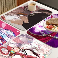 Uta O-One P-Piece Film Art New Super Absorbent Coffee Dish Kitchen Absorbent Draining Mat Drying Mat Quick Dry Bathroom Placemat 1