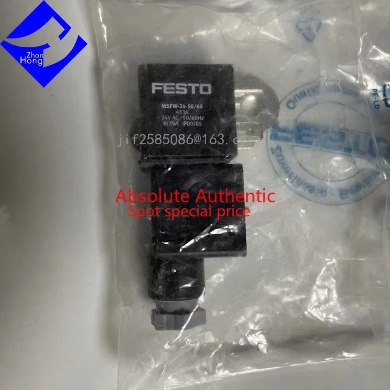 

FESTO Genuine Original Stock 1Set/10PC 4534 MSFW-24-50/60 Solenoid Coil, Available in All Series, Price Negotiable, Authentic