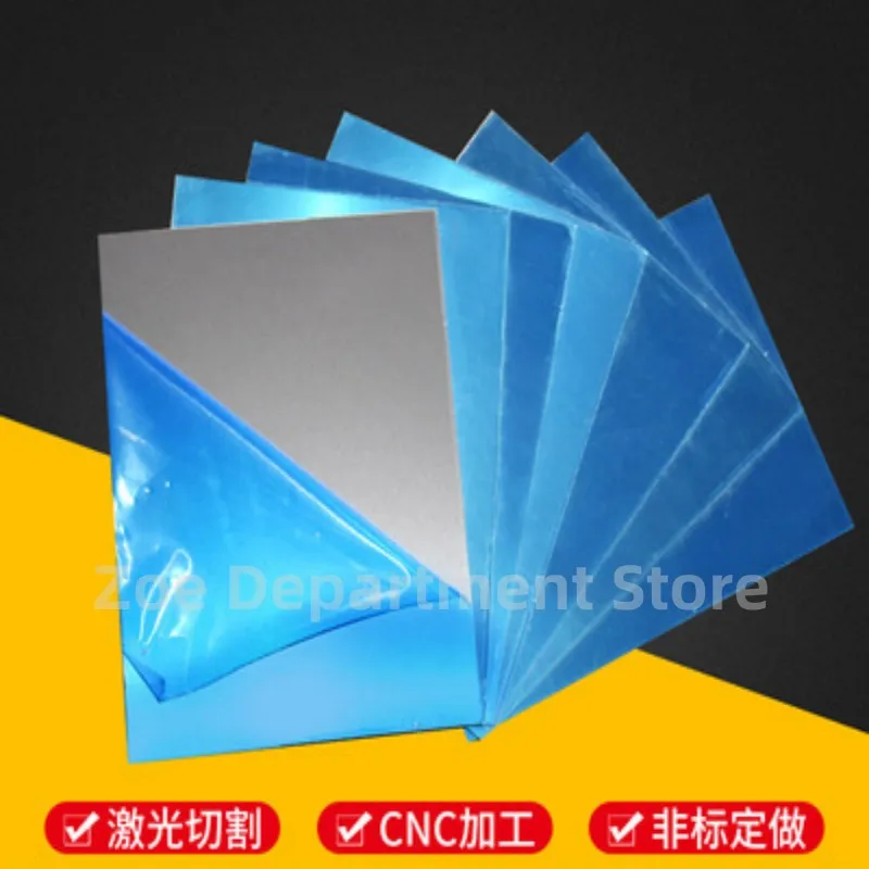 

Customizable 6061 Aluminum Sheet Thickness 3mm 5mm 6mm 8mm 10mm DIY Aluminum plate