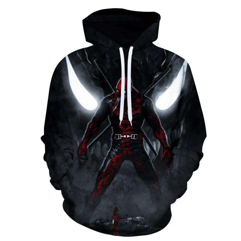 thumbnail image 1 of Venom-Sudadera con capucha de Spiderman vs Venom, chaqueta de Hip Hop para Cosplay, disfraz de Halloween, ropa deportiva para carnaval, Primavera, 1 of 4