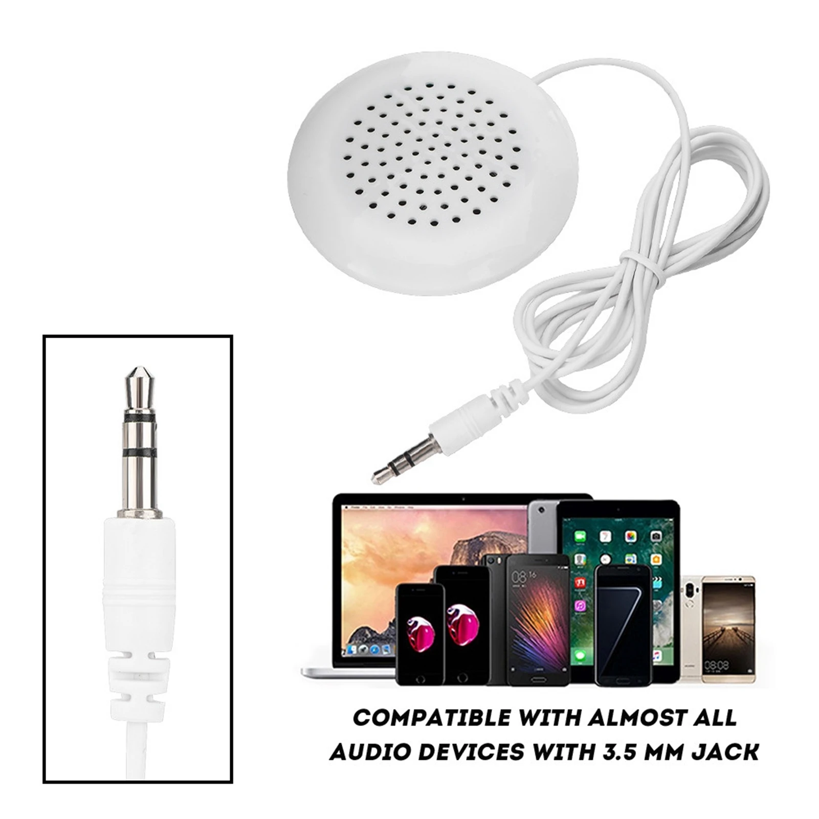 3.5mm Mini Speakers Mini Speaker Portable Speaker New DIY Pillow 3.5mm Stereo for MP3 Phone Portable CD portable speaker