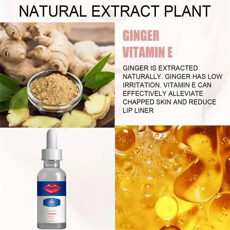 Lip Plumper Serum Extreme Volume Lip Enhancer Liquid Oil Moisturizing Reduce Fine Lines Lip Plumper Gloss Sexy Beauty Makeup 6