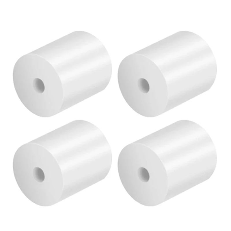 4pcs 3D Printer High Temperature White Silicone Solid Spacer Hot Bed Leveling Column For Cr-10/ Cr10s Ender-3 Pro Drop Shipping