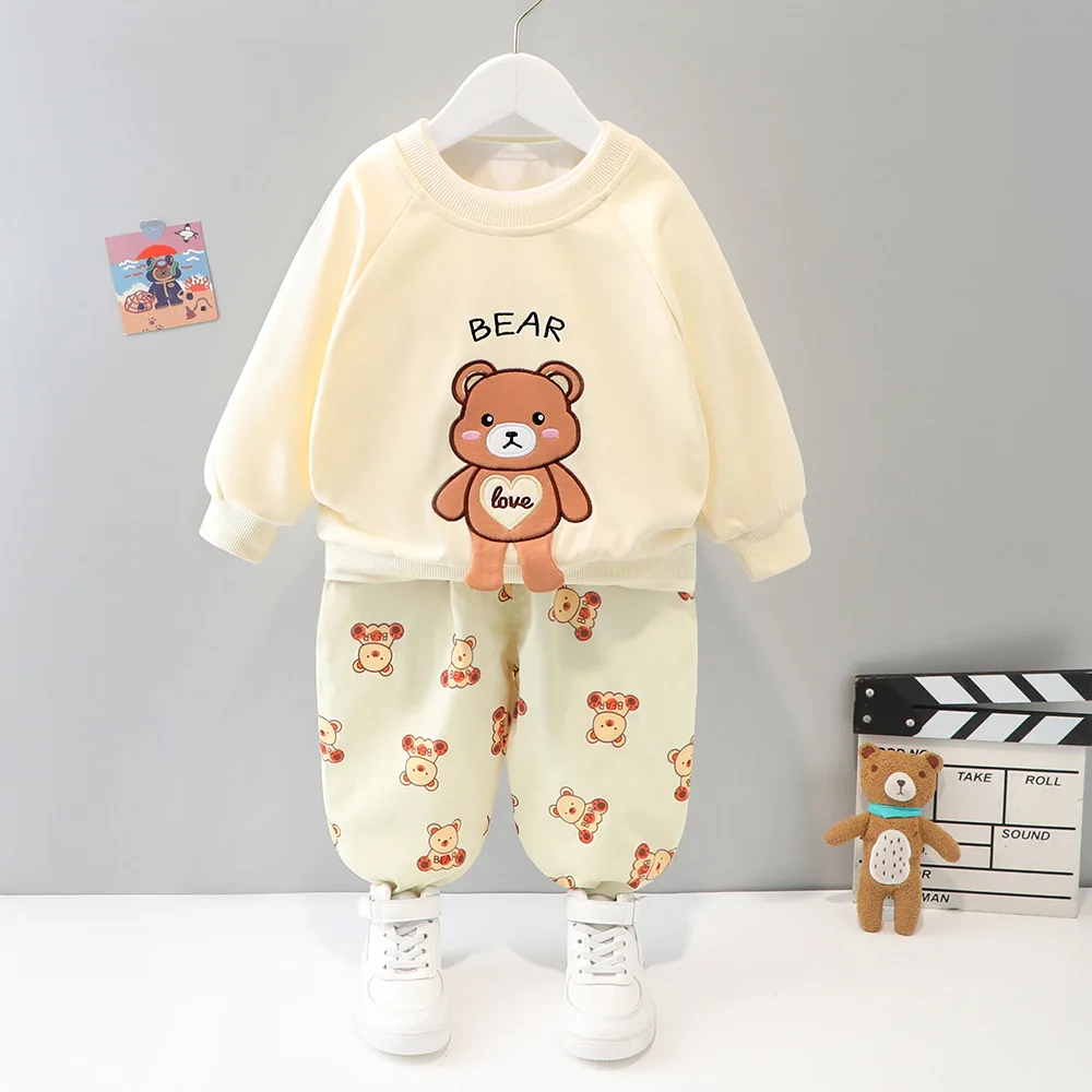 Autumn Baby Girl Clothes Korean Style Toddler Girls Outfits 2 Piece Set