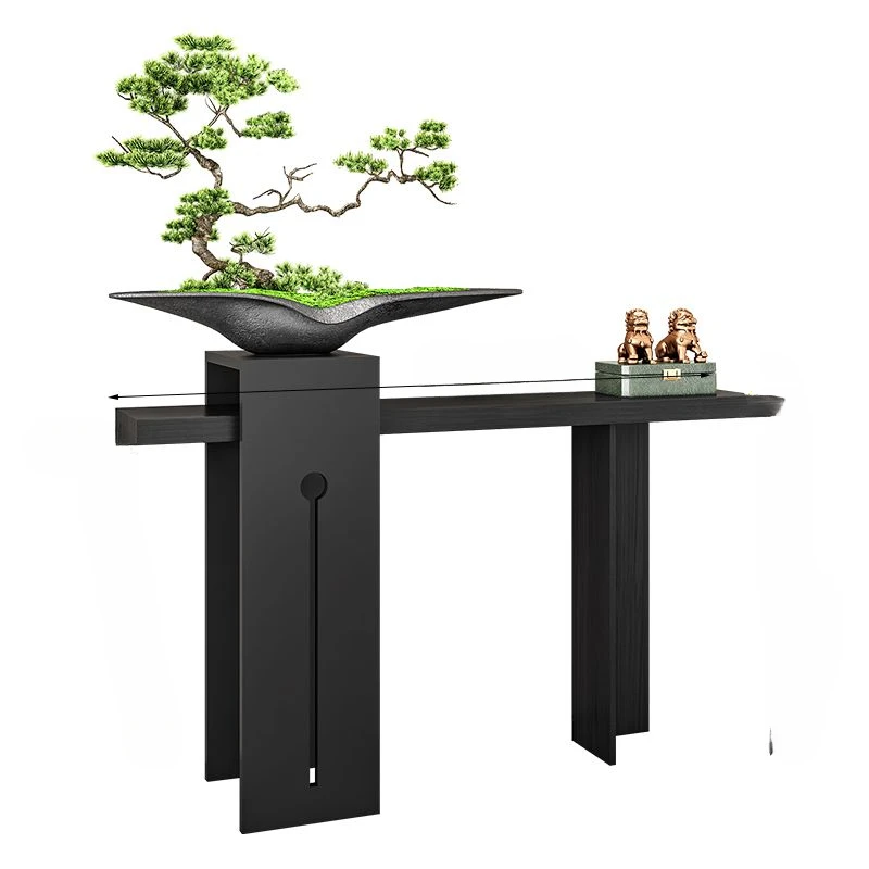

Новая китайская художественная консоль, домашние консоли из массива дерева, столы, классический стиль, алтарь, простая стенка, длинная разделочная доска