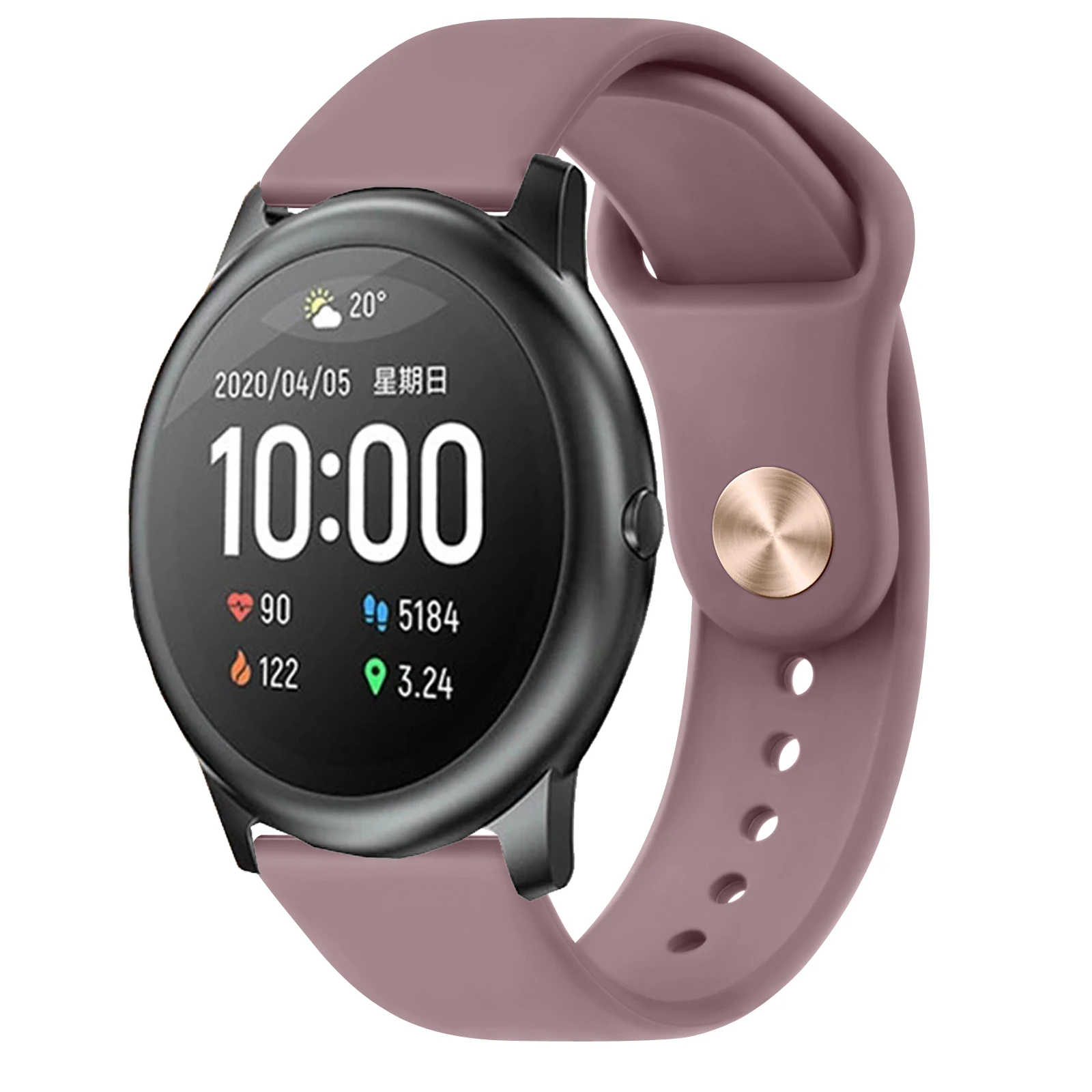 Silicone Smartwatch Replacement Band - Universal Fit