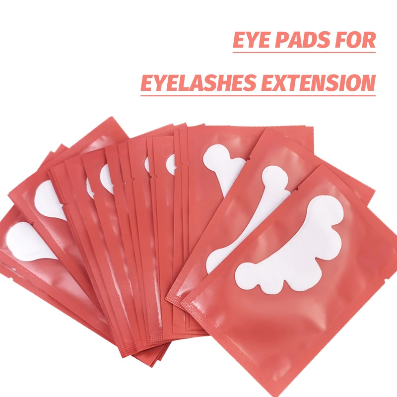 Patchs oculaires en Hydrogel, 1000 pièces, pour Extension de cils, tampons autocollants sous les yeux, Application de maquillage, vente en gros