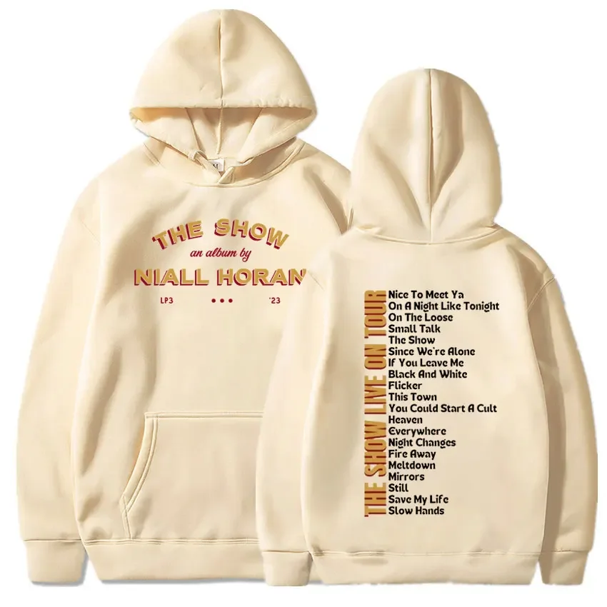 Niall Horan 2024 The Show Live On Tour Aesthetic Oversized Sweatshirt Men Women Hip Hop Vintage Concert Hoodie Fans Gift 4