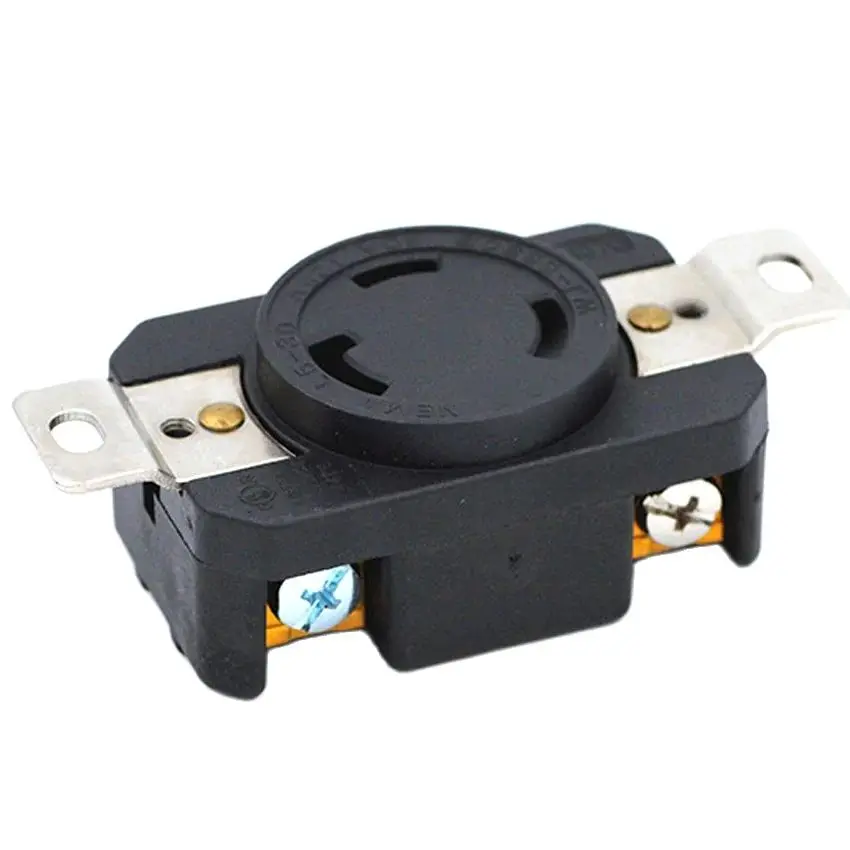 Plug Adapter Electrical Socket Power Socket Power Plug Adapter America UL NEMA L5-30P L5-30R 30A Wired Connector