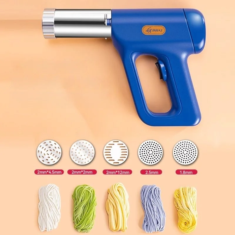 Noodle Press GIANXI A Variety Of Electric Noodle Shapes Can Be Selected To Be HelE Machine Portable Automatic Household Handheld Small noodle press pasta attachment