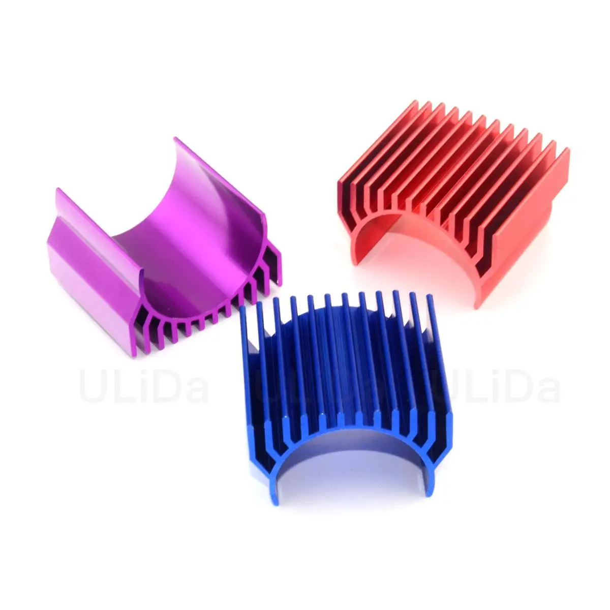 Dissipatore In Alluminio Con Ventola Per Motori RC 540/3650/3660/3670 - Diametro 36mm, Colore Oro