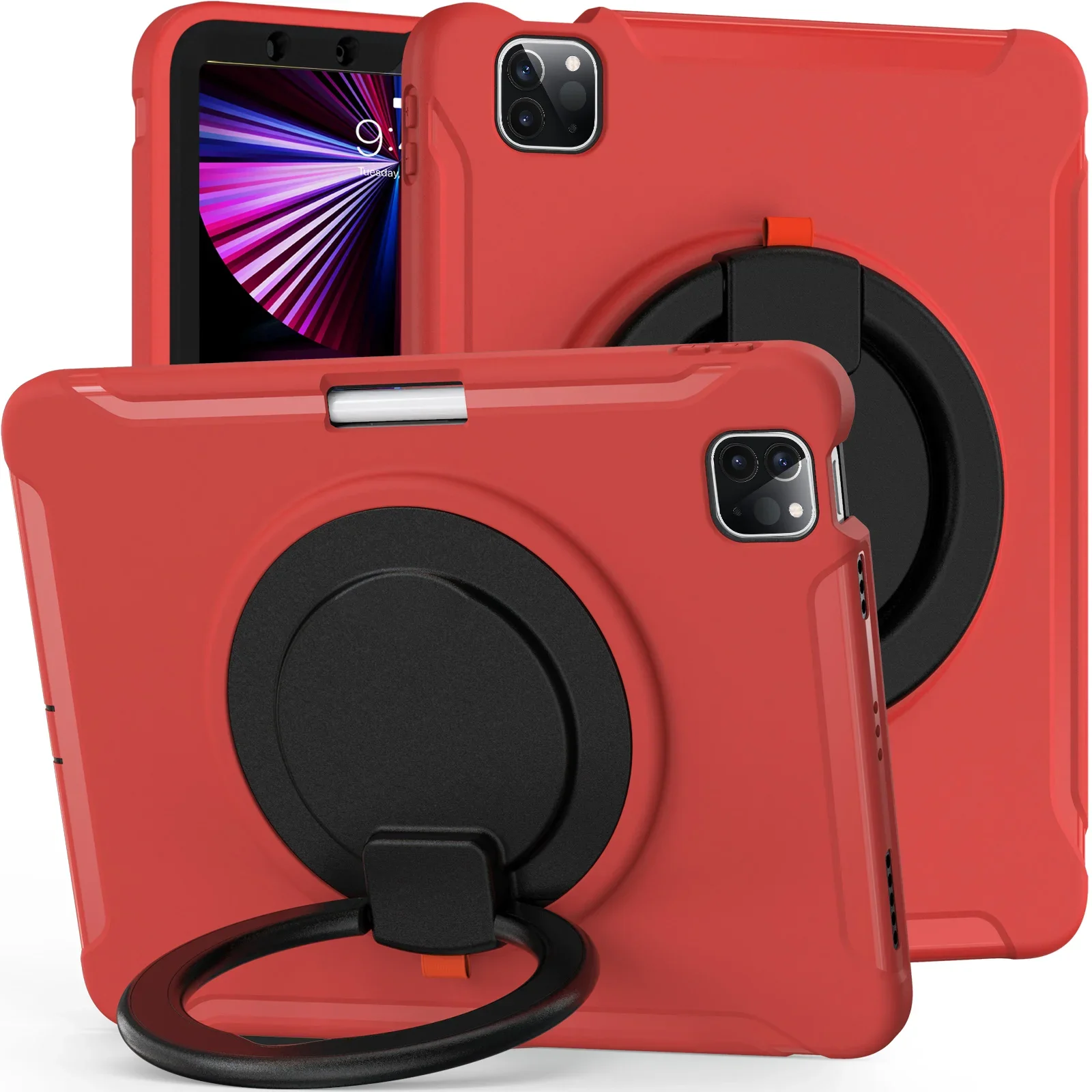 Shockproof Handle Stand Tablet Case - Enhanced Protection and Versatile Functionality