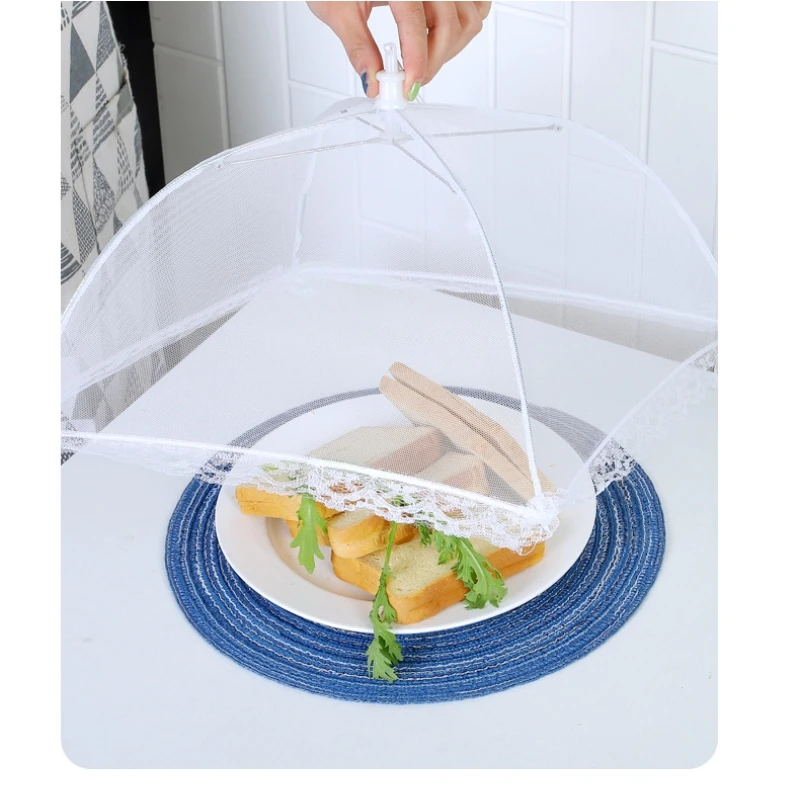 Food Cover Foldable Anti Fly Mosquito Breathable