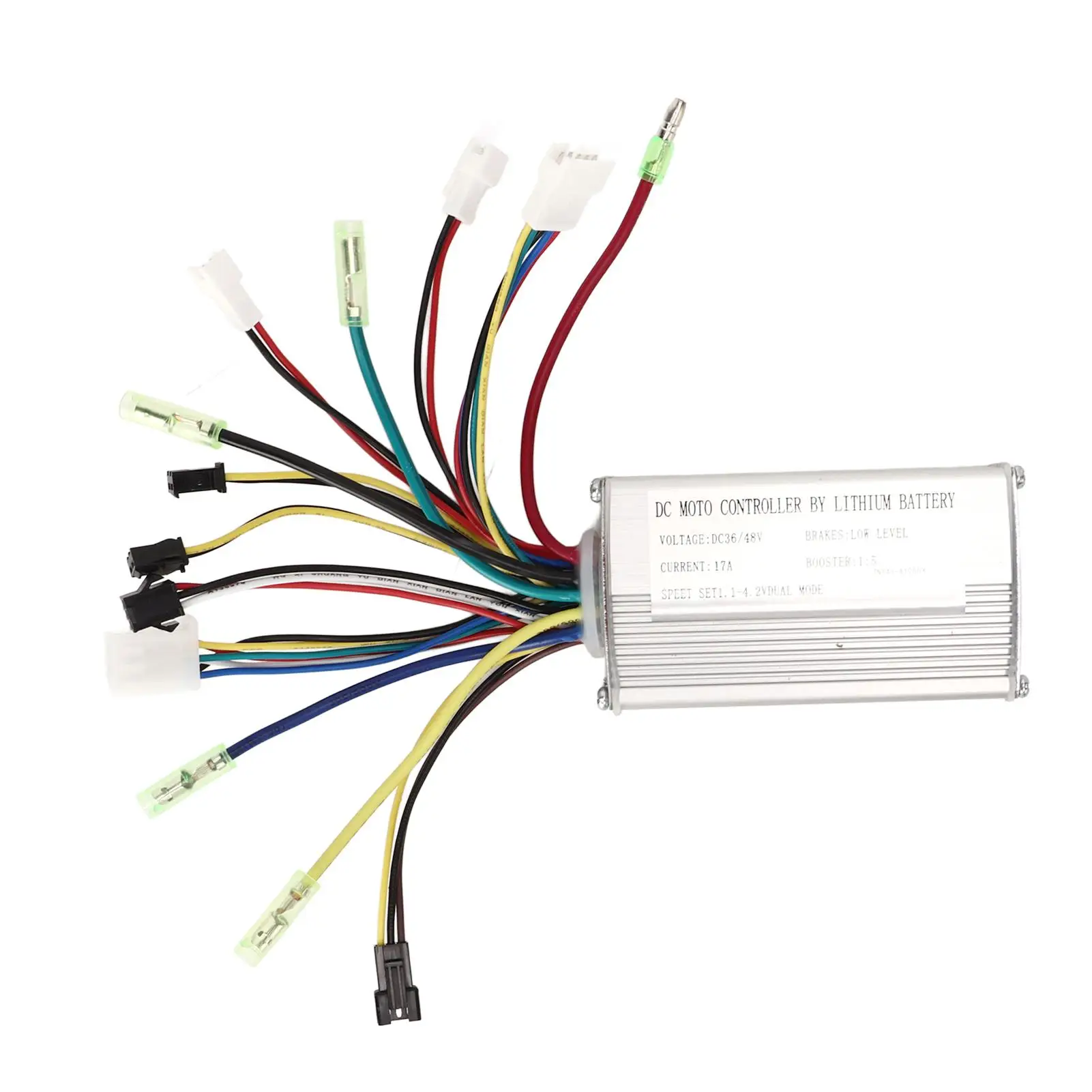 

36/48V Electric Motor Controller with Groove Design and Wires for Mountain Vehicles