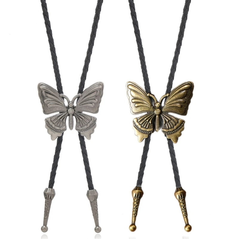 

1 шт./2 шт. регулируемый галстук-боло, популярный ковбойский галстук-бабочка для подростков, мужчин и женщин, танцевальный кулон