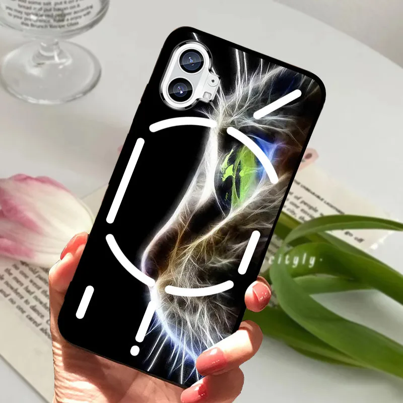 Shockproof Black Bumper Back Phone Case