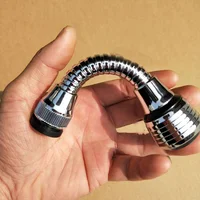 360 Swivel Faucet Extenders Bubbler Water Saving Tap Extender High Pressure Faucet Adapter Water Filter Nozzle Kitchen Accessory 1