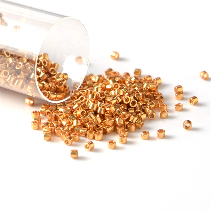 Glass Seed Beads Round Spacer for DIY Handmade Jewelry Making 10g/Tube JP Miyuki Delica 11/0