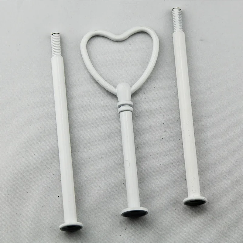Cake Plate Stands Multi-style 2/3 Tier Plate Handle Fitting Hardware Rod Tool Cake Stand Wedding Birthday Stand