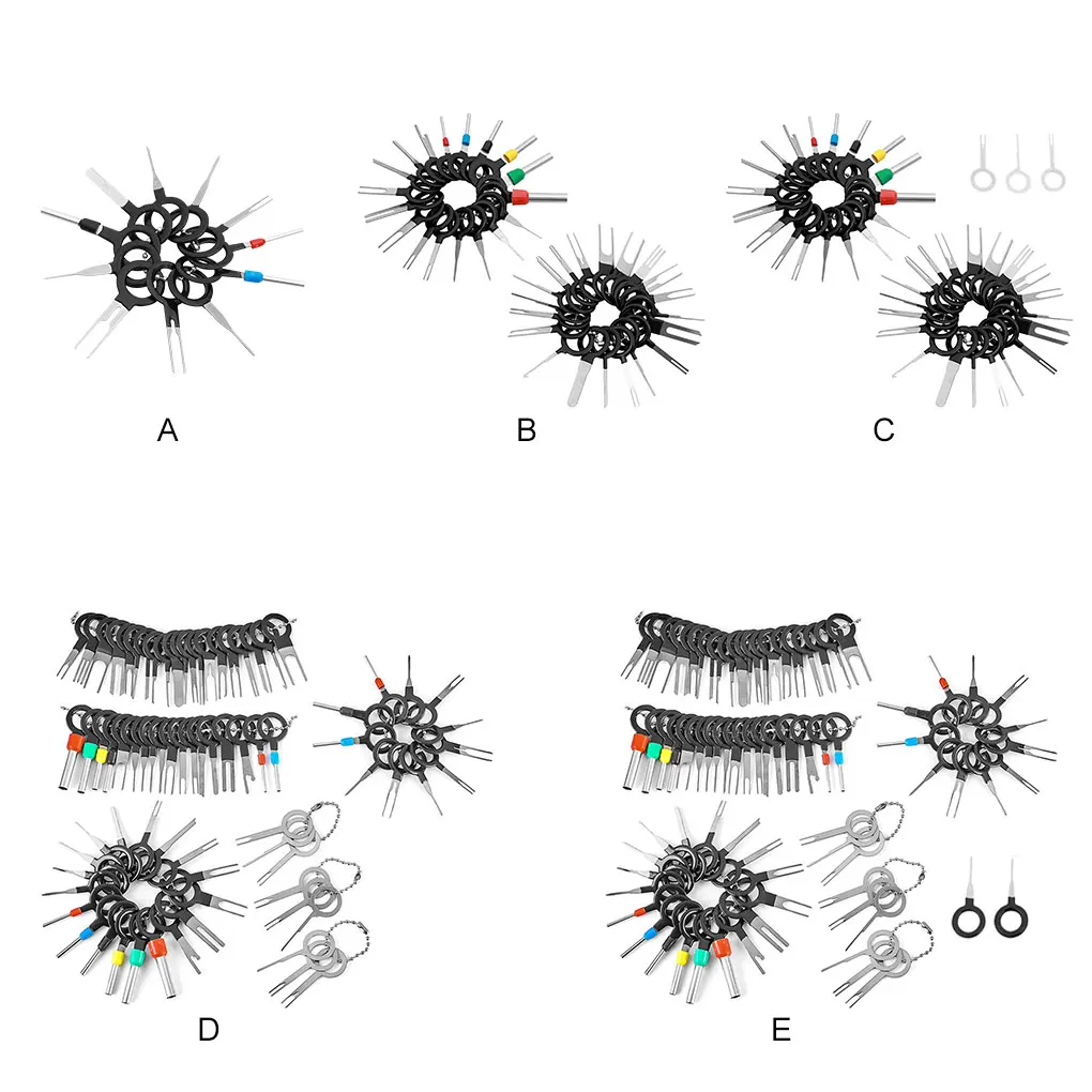 

Набор инструментов для удаления клемм из нержавеющей стали, портативные автомобильные контакты, аксессуары для удаления проволоки, 11 шт.
