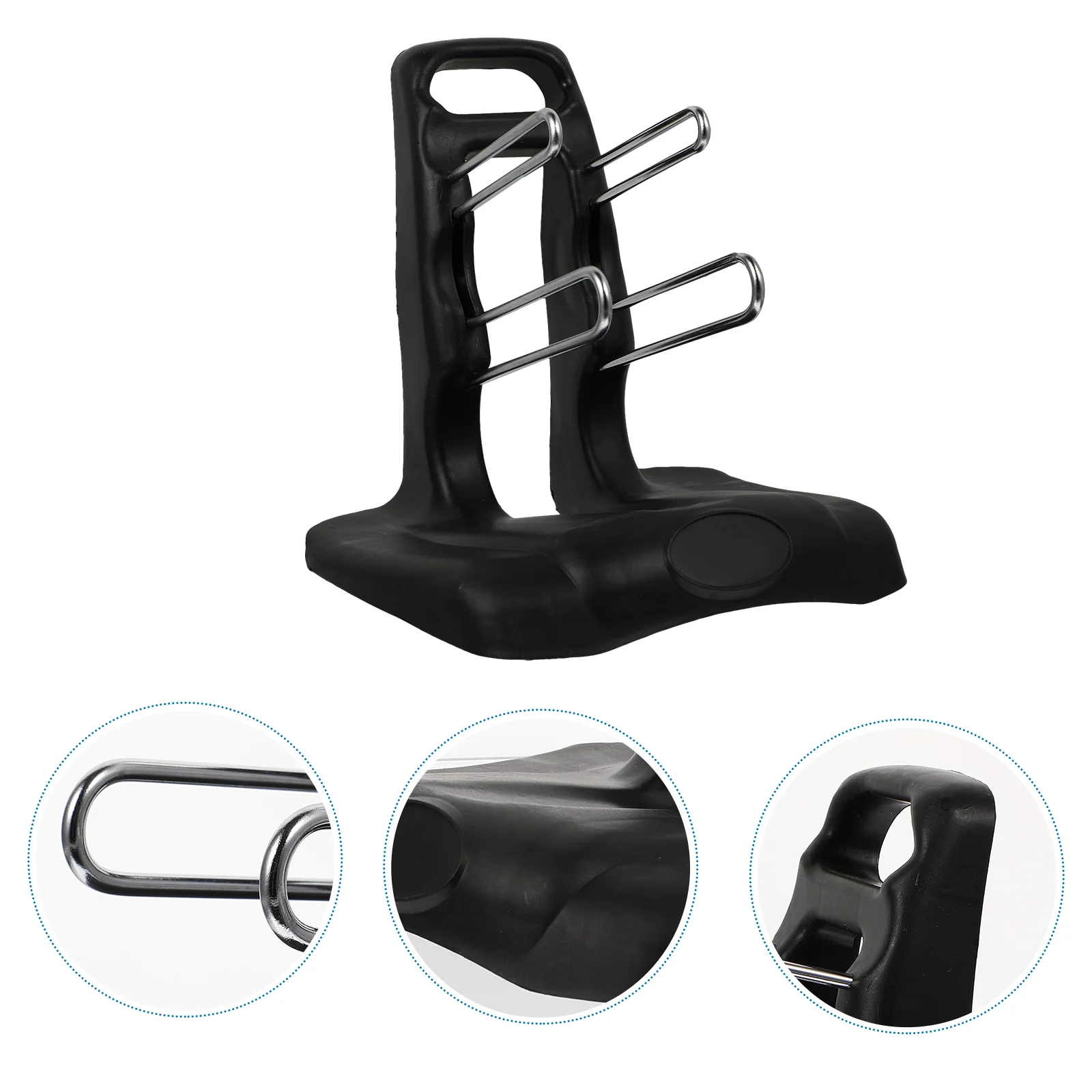 

Dumbbell Rack Storage Shelf 3 Layer Stand Heavy for Dumbbells Fitness Supplies Plastic Holder Fixing
