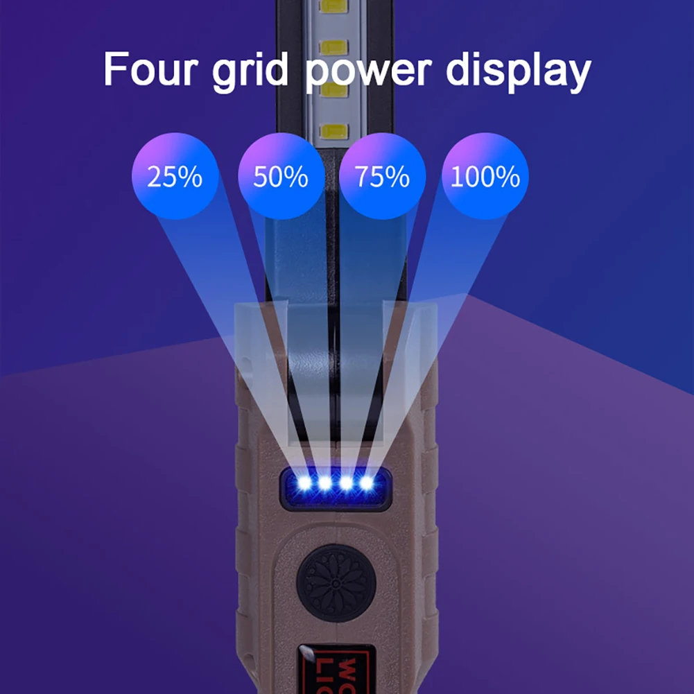 LED Arrow Warning Light led light with Magnet Work Light Hook Safety Strobe Light Road Warning Lamp Roadside Flashing Flares Car Kit