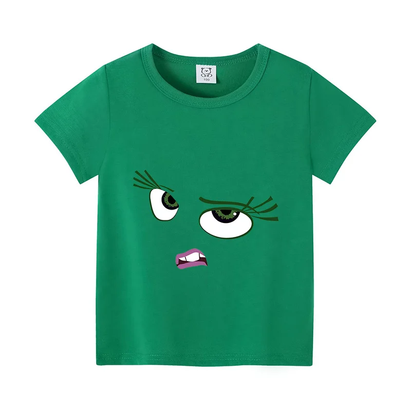 Inside Out t-shirt Disney Cute Cartoon Emotion Expression