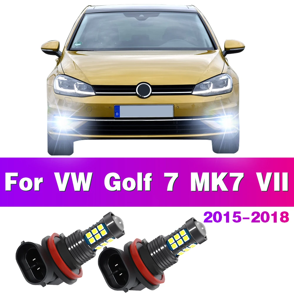 

2 шт., Автомобильные противотуманные лампы для VW Volkswagen Golf 7 MK7 VII 2015 2016 2017 2018