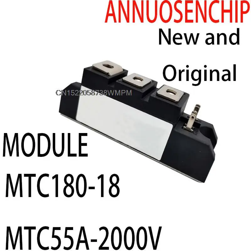 1PCS New and Ordinary thyristor SCR module MTC 110-16 12 110A 400-1600V NEW ORIGINAL MTC110-16 MTC110-12 MTC180-18 MTC55A-2000V