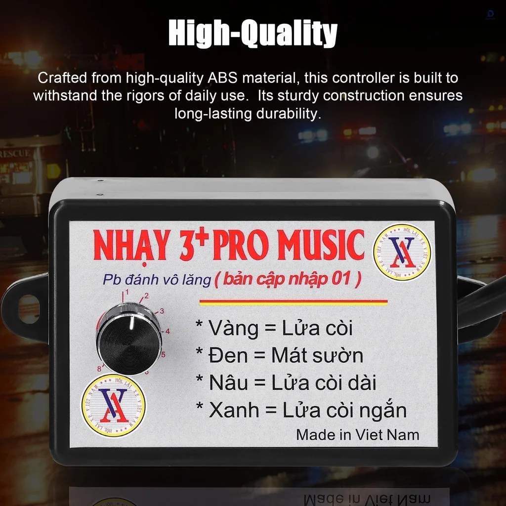 12-24V 8/12 Tones Musical Electronic Horn Controller Nhay 3+ Pro Music Rapid Horn Relay For Motorcycle Car Jeep Marine Boat car siren horn motorcycle horn car air horn