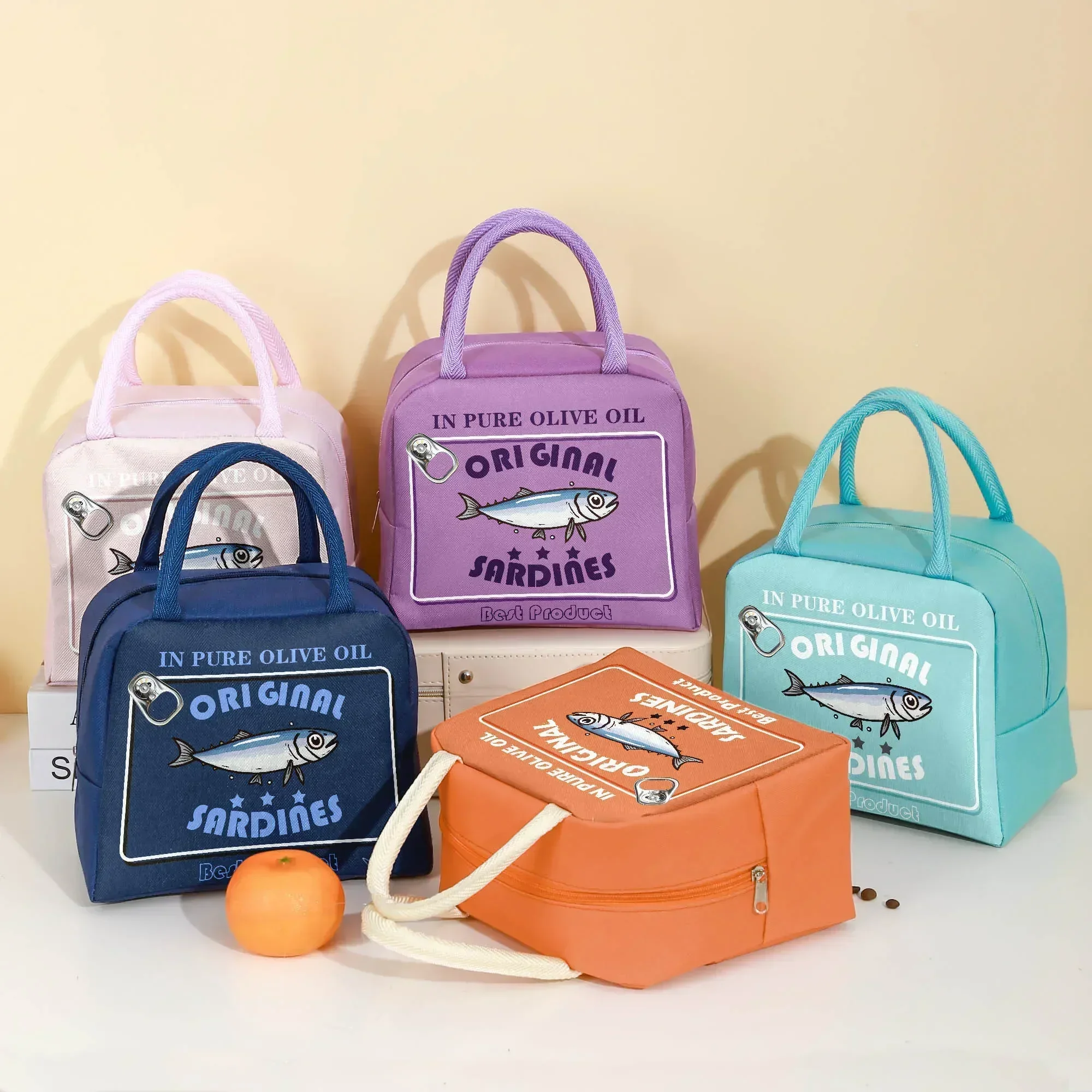 1CPS Sardine Can Style Handbag Stylish Practical Everyday Handbag for Students Office Workers Gift Options