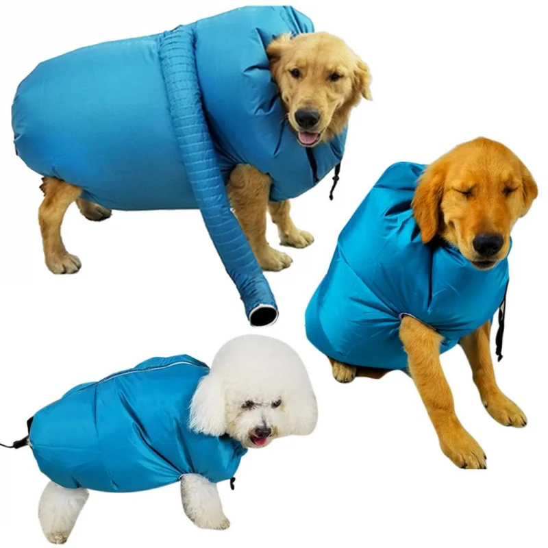 Hair Dryer Pet Hair Dryer Folding Dog Hair Dryer Portable Fast Drying Bags Grooming Bag Household Pet Hair Drying Bag Pets Dogs Cleaning Accessories
