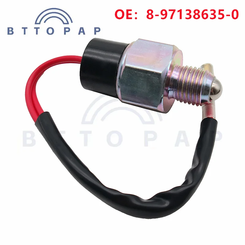 Reversing Lamp Switch 8-97138635-0 For Isuzu NHR54 Series Models Automotive Spare Parts 8971386350