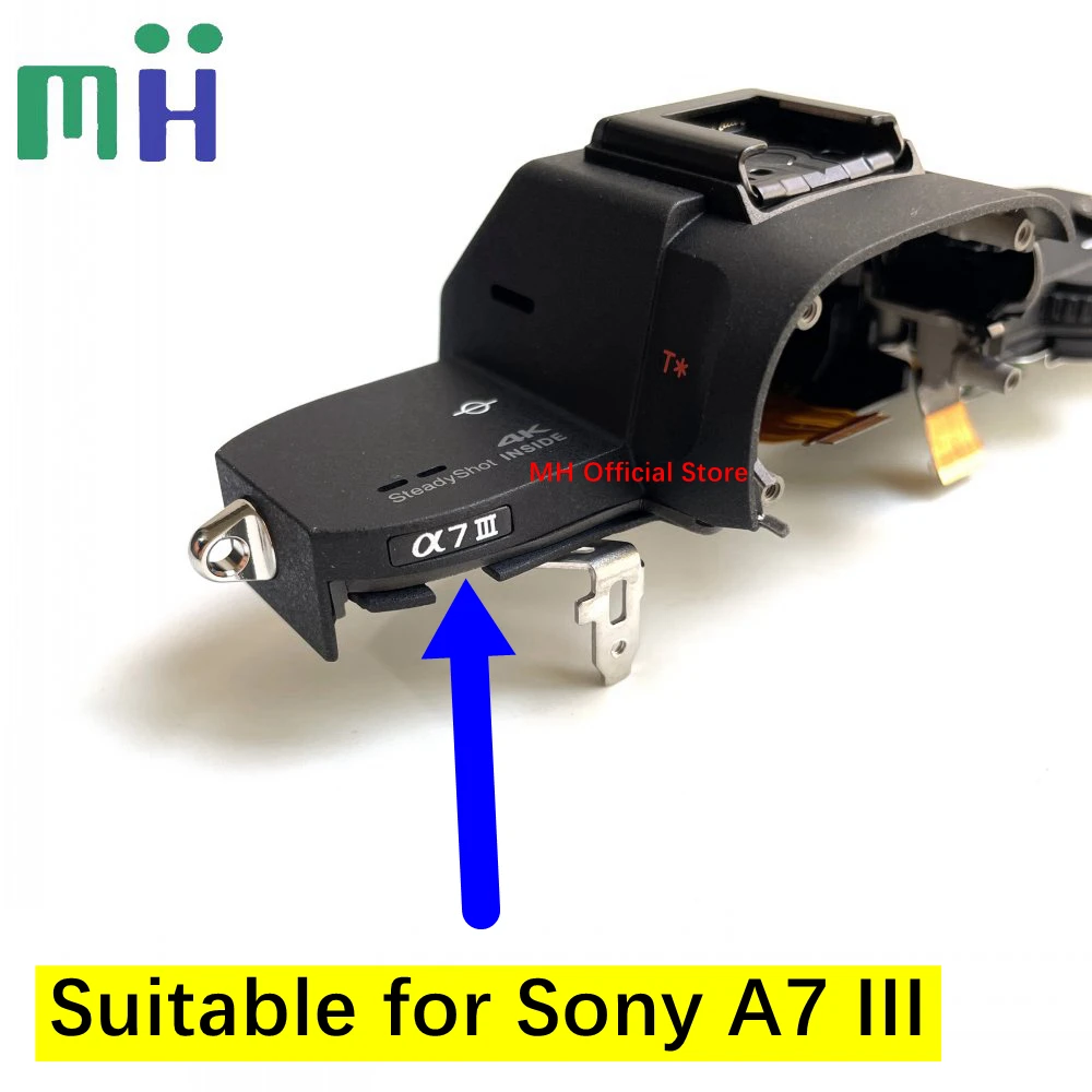Original NEW For Sony A7M3 A7III Top Cover Case Shell Alpha A7 Mark III 3 M3 Mark3 MarkIII