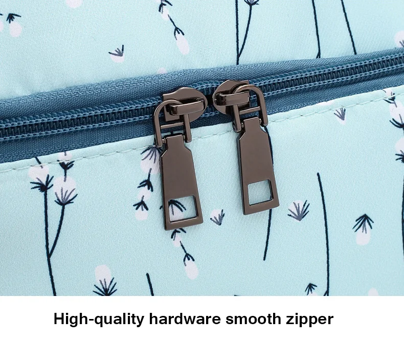 Fashion Flower Print Women Backpack Female Anti-theft Backpacks Casual Ladies School Bag High Quality Large Capacity Backpack